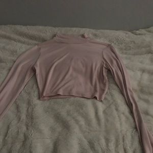 Missguided long sleeve crop top. Never worn